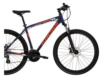 Bicykel Kross Hexagon 3.0 Navy Blue/ Orange/White Matte 2022