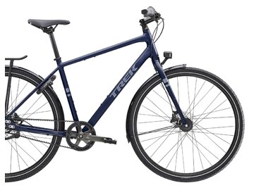Bicykel Trek District 3 Equipped Deep Dark Blue Matte 2025