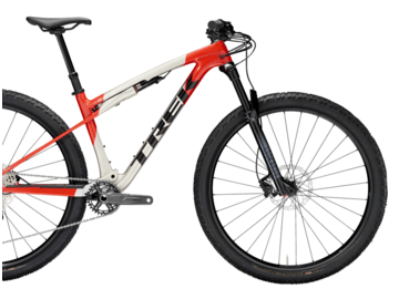 Bicykel Trek Supercaliber SL 9.6 Gen 2 Lunar Silver/Lava Red 2025