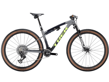 Bicykel Trek Supercaliber SLR 9.9 Flight Attendant Gen 2 Navy Carbon Smoke Blue/Slate Grey/Glowstick Green 2025