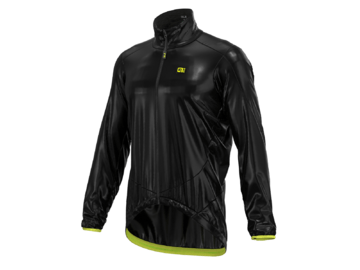 Cyklistická bunda ALÉ Guscio Light Pack ALE' Jacket Black