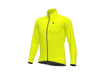 Cyklistická bunda ALÉ Guscio Racing Giallo Fluo/Fluo Yellow