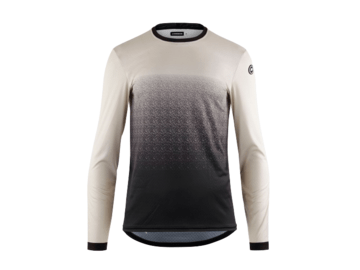 Cyklistický dres Assos TRAIL LS Jersey T3 Zodzilla Moon Sand