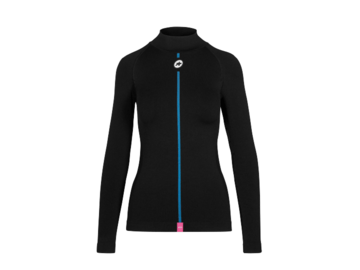 Cyklistický dres Assos Wom 3/3 LS Skin Layer Black Series