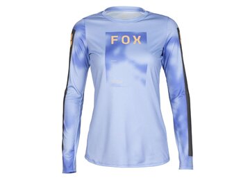 Cyklistický dres Fox Racing W Ranger Ls Jersey Taunt Tulip Purple