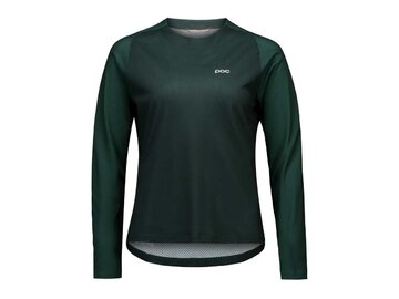 Cyklistické dresy POC W's Motion Air L/S Jersey Pargasite Green