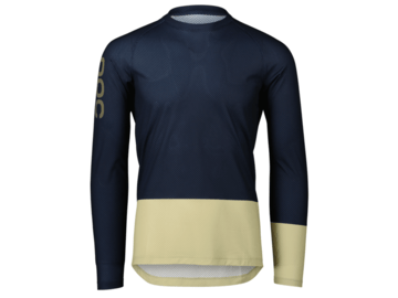 Pánsky dres POC MTB Pure LS Jersey Turmaline Navy/Prehnite Green