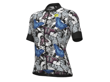 Cyklistický dres ALÉ Vanessa PR-E Black