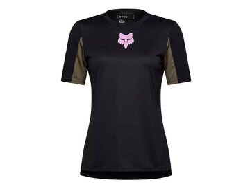 Cyklistický dres Fox Racing W Defend Ss Jersey Park Black