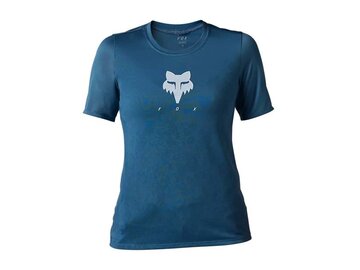 Cyklistický dres Fox Racing W Ranger Tru Dri Ss Jersey Dark Slate