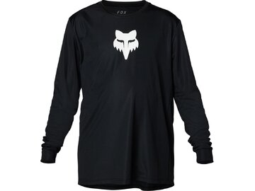 Detský cyklistický dres Fox Racing Youth Ranger Long Sleeve Jersey Black
