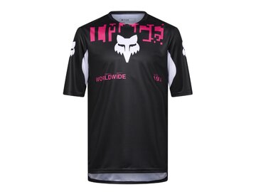 Cyklistický dres Fox Racing Ranger Ss Jersey Digi Image Black