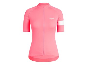 Cyklistický dres Rapha Core Women Visibility Pink