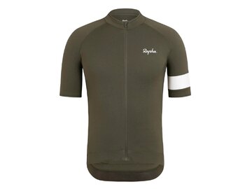 Cyklistický dres Rapha Core Tmavozelená