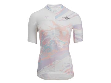Cyklistický dres Silvini Catirina White Blush
