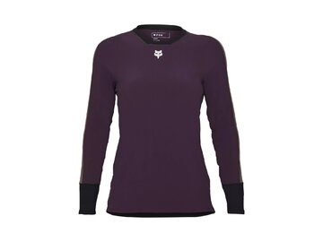 Cyklistický dres Fox Racing W Defend Thermal Jersey Dark Purple