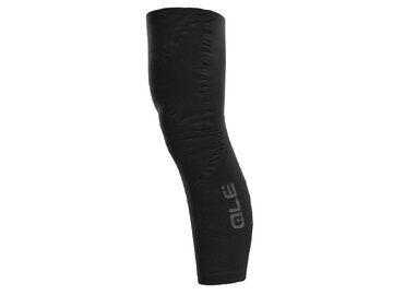 Cyklistické návleky na nohy ALÉ Seamless Dryarn® Seamless Legwarmer Black