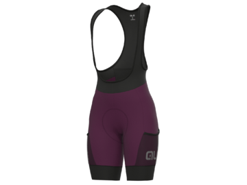 Cyklistické kraťasy ALÉ OFF-ROAD Gravel Stones Cargo Lady Plum