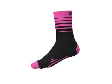 Cyklistické ponožky ALÉ Accessori Sprint One Fluo/Pink