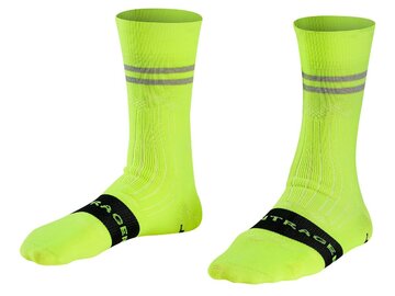 Cyklistické ponožky Bontrager Velocis Crew Radioactive Yellow