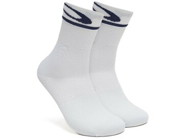 Cyklistické ponožky Oakley Cadence Socks White/Blue