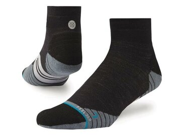 Ponožky Stance Solid Wool Quarter Charcoal