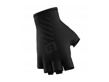 Cyklistické rukavice ALÉ Asphalt Black