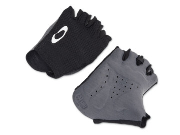 Cyklistické rukavice Oakley Endurance Lite Road Short Glove Blackout
