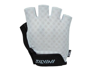 Cyklistické rukavice Silvini Gaiona Light Blue/Black