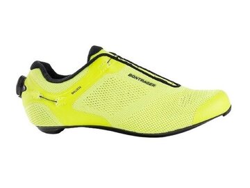 Cyklistické cestné tretry Bontrager Ballista Knit Radioactive Yellow