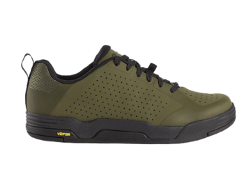 Cyklistické tretry Bontrager Flatline Green Dark/Black