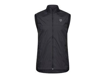 Cyklistická vesta Fox Racing Ranger Wind Vest Black