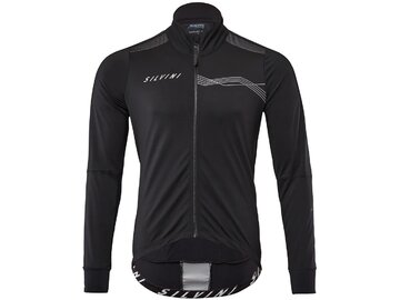 Cyklistická bunda Silvini Ghisallo Black/White