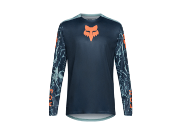 Cyklistický dres Fox Racing Youth Ranger Ls Jersey Image Print Arctic Blue