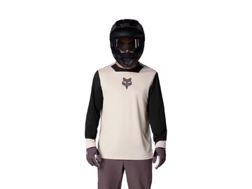 Cyklistický dres Fox Racing Defend Ls Jersey Park Special Edition Chalk White