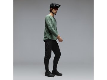 Cyklistický dres Oakley Seeker Whip LS Jersey Aviator Green