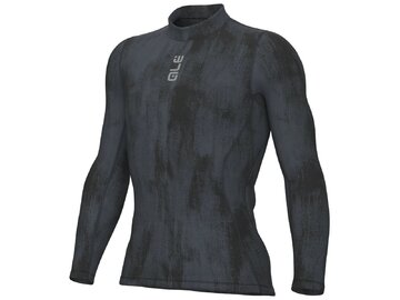 Funkčné tričko ALÉ Intimo Knitted Black
