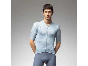 Cyklistický dres ALÉ PR-E Follow Me 2.0 Hay Green