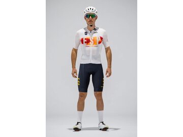 Cyklistický dres Gobik CX Pro 4.0 Campeon España White RFEC