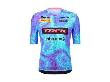 Cyklistický dres Santini Trek-Unbroken XC Svetlomodrá