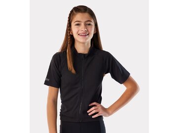 Juniorský cyklistický dres Trek Solstice Čierna