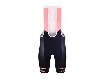 Cyklistické nohavice Santini Replika Trek-Unbroken XC Čierna