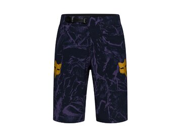 Cyklistické kraťasy Fox Racing Ranger Short Image Print Plum