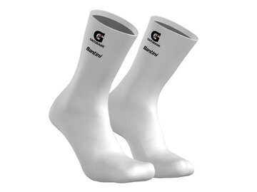 Cyklistické ponožky Santini Lidl-Trek Team Biela