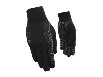 Cyklistické rukavice ALÉ Spirale Undergloves Black
