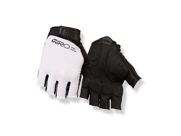 Cyklistické rukavice Giro Bravo II Gel White