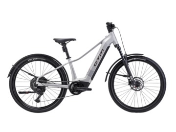 Elektrobicykel CTM Ruby GX Pro 29 Allroad Matná Strieborná 2026