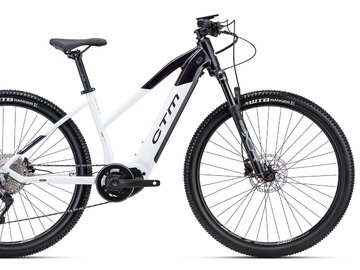 Elektrobicykel CTM Ruby X PRO Biela Perleť / Galaktická Fialová 2023