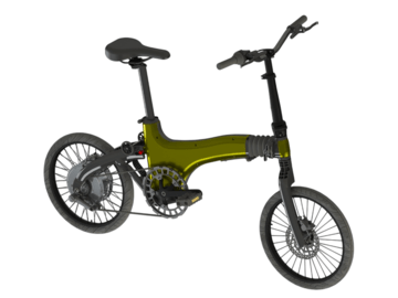 Elektrobicykel Sharvan MO1 Yellow