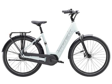 Elektrobicykel Trek District+ 3 Lowstep Plasma Grey Pearl 400Wh 2026